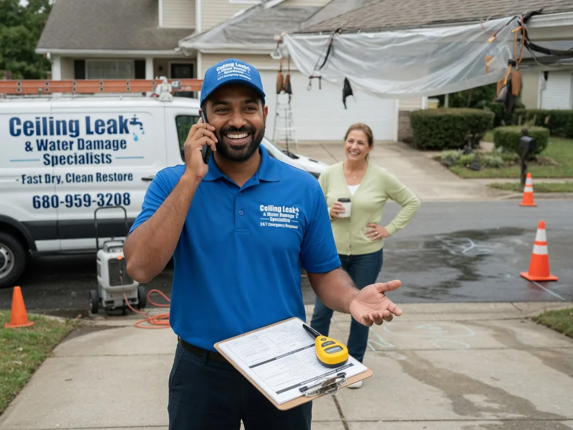 Ceiling Leak Cleanup Henryville, IN FAQs